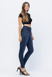 Judy Blue Pull on Skinny Jeans with Patch Pockets